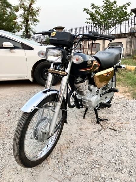 CG 125 se gold edition black 2