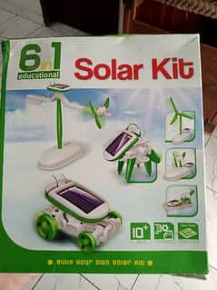 DIY 6 in 1 Educational Solar Robot Kit in Good Condition