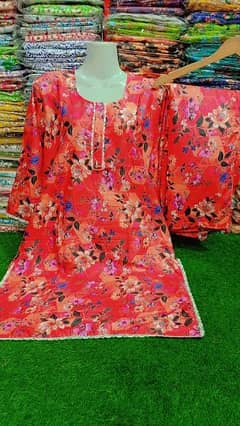 lelan suit digital print ky sath