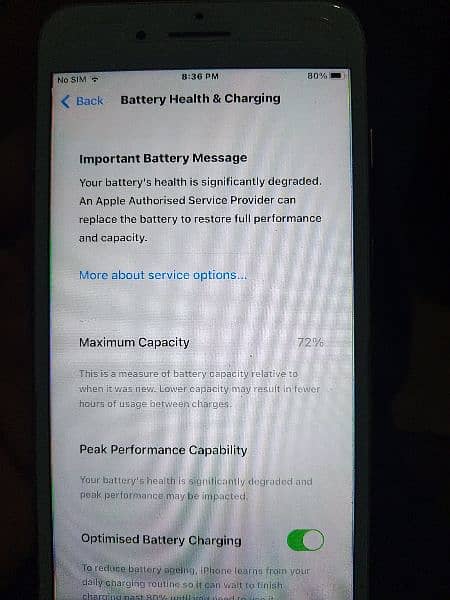 iPhone 8 plus non pta condition 9/10 256 GB 72 battery health 2