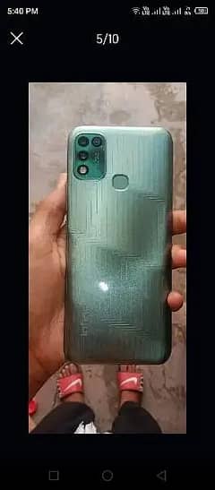 Infinix hot 11play 4 64 with box and charger 03211431744 0