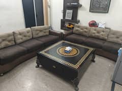 Sofa Set + Central Table