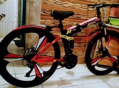 bicycle folding bike26 inch brand new 3 month used call no 03149505437