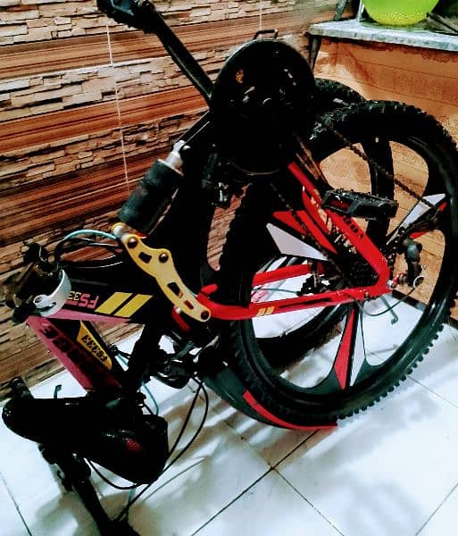 bicycle folding bike26 inch brand new 3 month used call no 03149505437 2