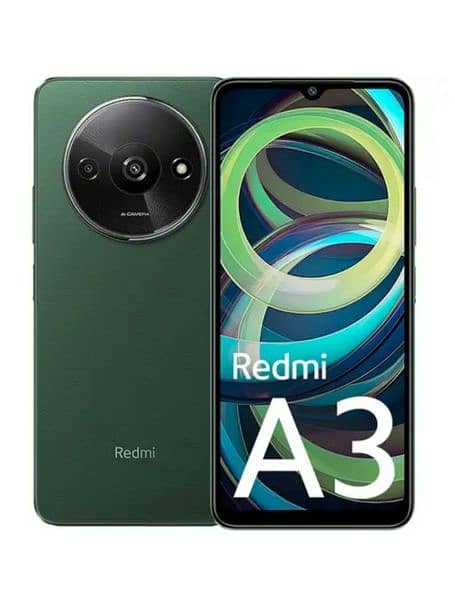 redmi A3 forest green 3