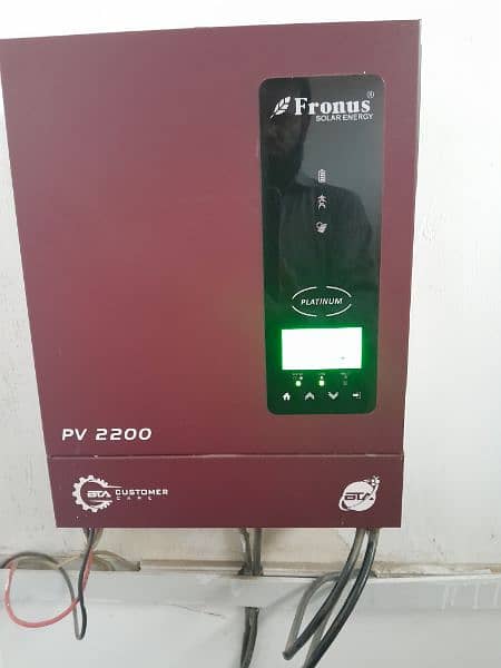 fronus inverter 1.6 PV 2200 1