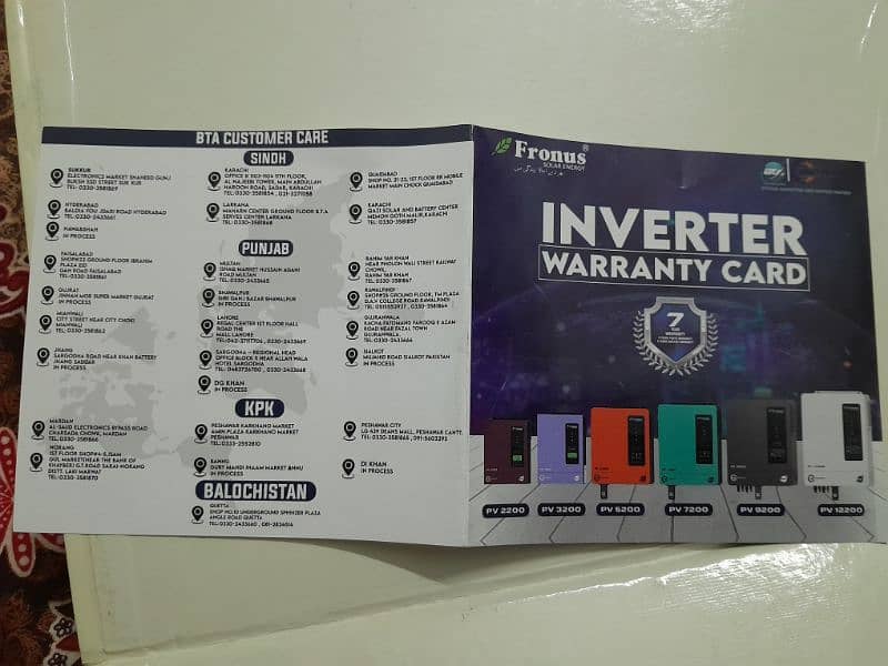 fronus inverter 1.6 PV 2200 5