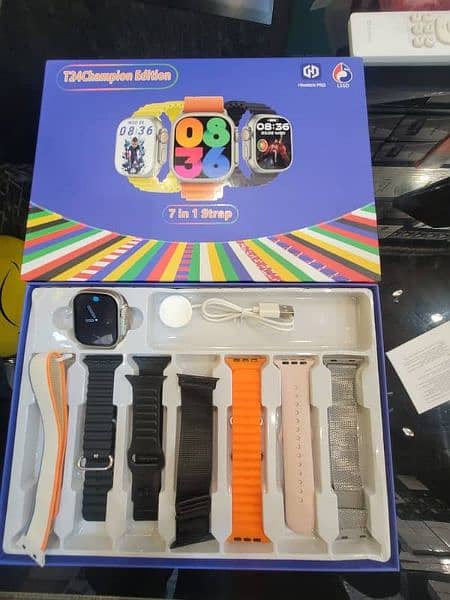 T24 Champion edition smart watch 7 in 1 1