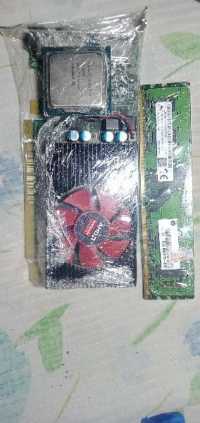 Graphics Card / Rams / Processor / i3 6th gen 8