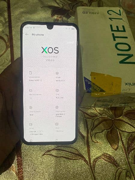 Infinix note 12 6gb 128gb 0