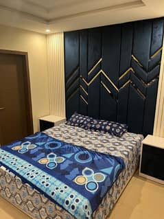 1 BHK BRAND NEW 1ST FLOOR FULLY FURNISHED APARTMENT FOR SALE IN BAHRIA TOWN LAHORE