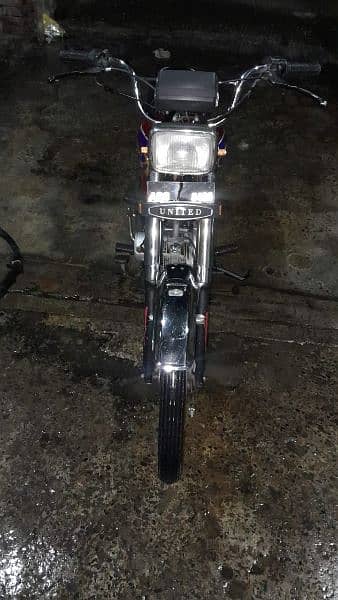 United bike 2021 model fresh condition 2