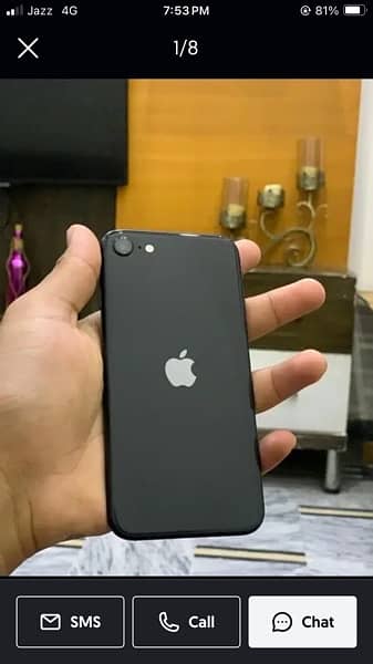 iphone SE dule sim pta aproved health87 2