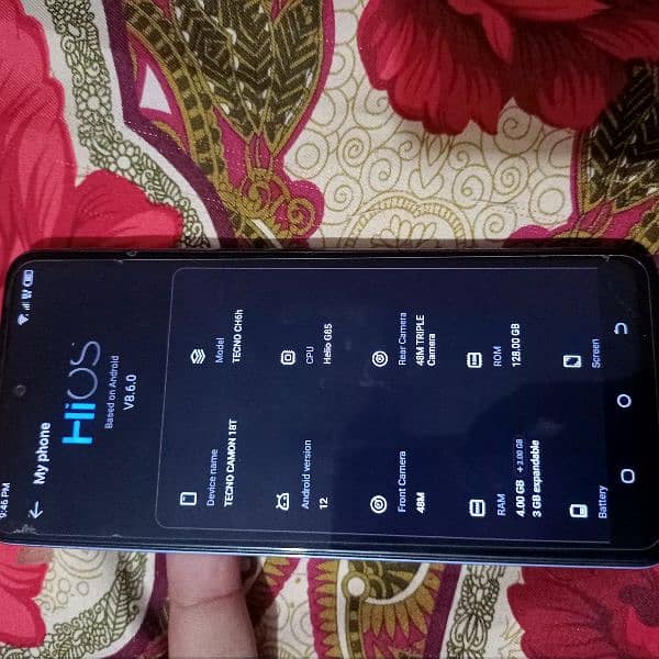 tecno camon 18t 4+3/128 5