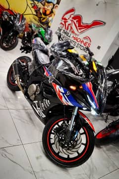 BMW s1000rr replica 400cc dual cylinder heavy bike