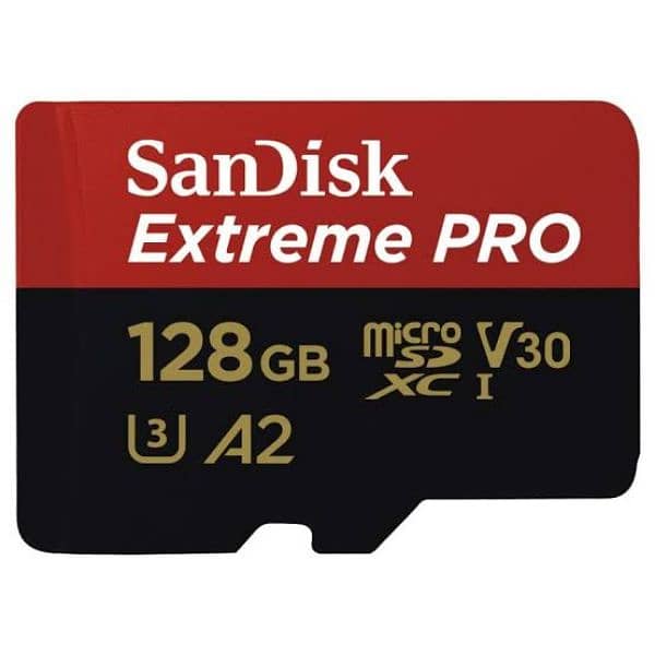 Sand disk extreme pro 128Gb SDXC UHS-1 Card 2