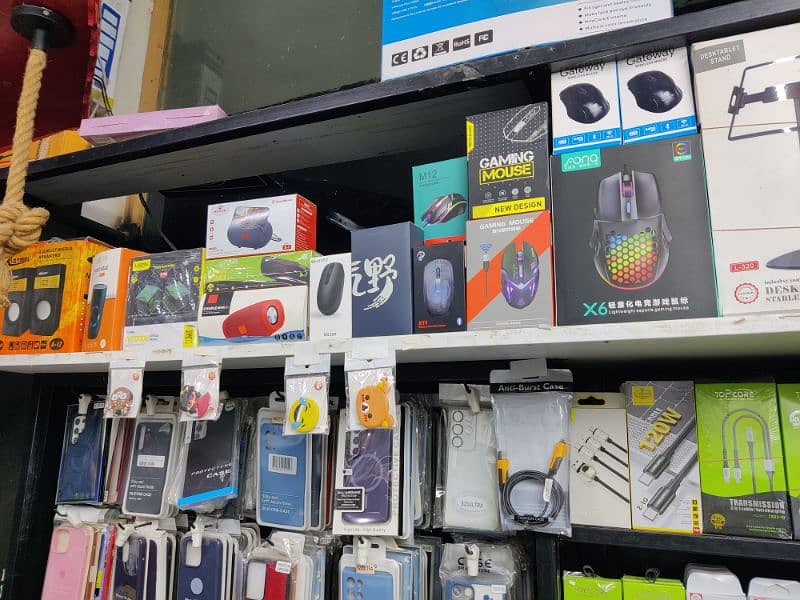 Mobile Accessories ki Shop with stock available for sale 18