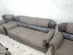 5 seater Sofa set, elegant and comfortable.