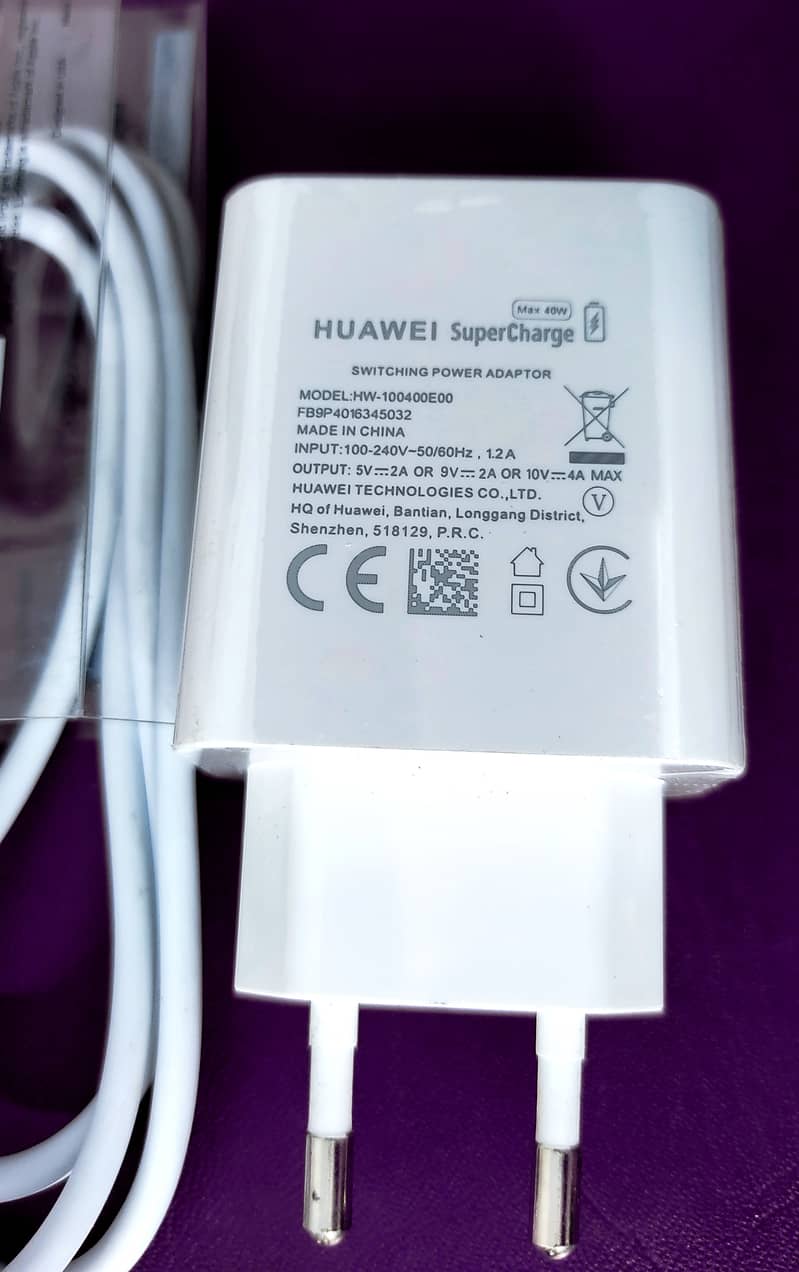 Huawei P30 Pro 8GB RAM 128GB Storage Dual Sim with genuine 40W Charge 4