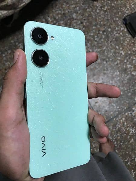 just open box vivo y03 4+4 64 exchange possible  03185146868 4