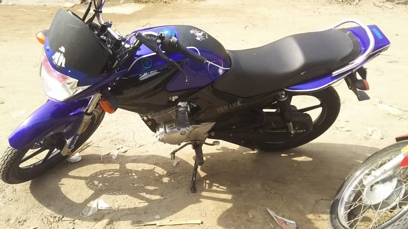 Yamaha YBR 125 | 2020 | Blue colour 2