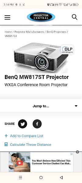 BenQ mw817st 3