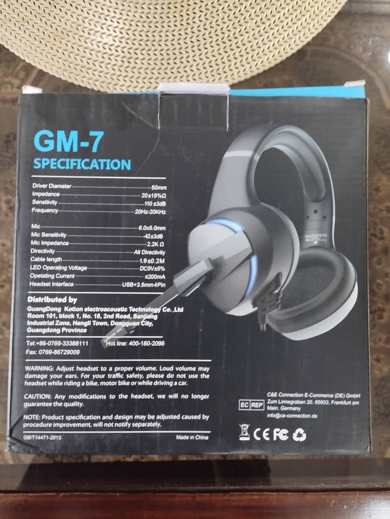 Beexcellent GM-7 Pro gaming headset 1