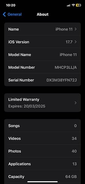 IPhone 11  64 GB Black  Colour 5