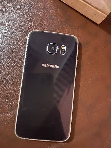 samsung Galaxy s6 edeg with box   condition 8/10 3/128 finger print ok 1