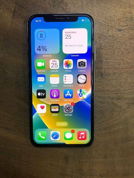 I phone x 64 GB lcd change face id fail PTA approve 1