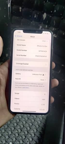 iPhone Xsmas 512gb dual sim approved 5