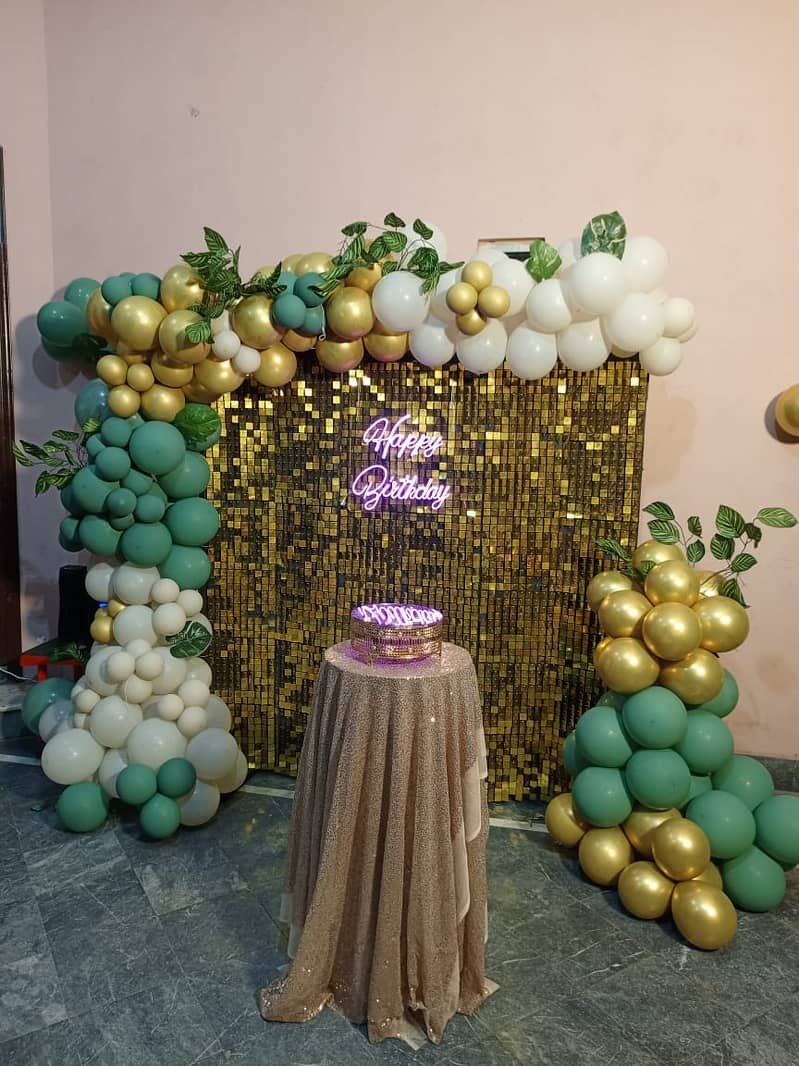 Birthday Decor/Balloon Decor/Mehndi Decor/Light Decor/ Masehri 11