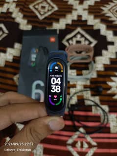 Mi Band 6 with 3 straps and protecter