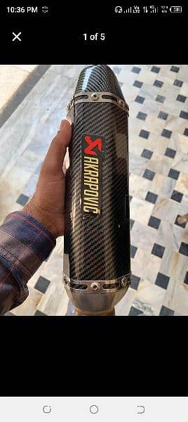 AKRAPOVIC exhaust seal only use 4 month 4