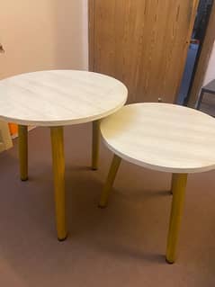 2 coffee tables