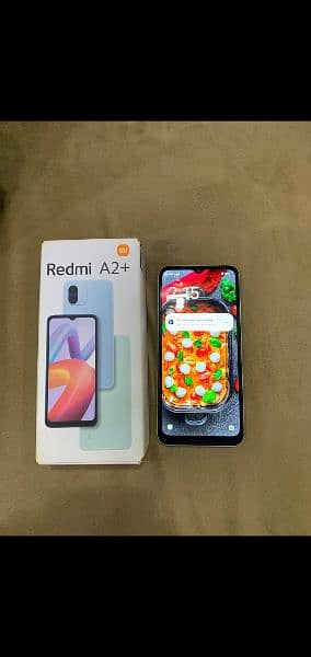 Redmi A2+ 3/64 gb with box 10/10 condition official PTA Approved 1