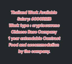 Employee work visa in Thailand