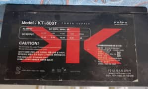 Power Supply 650 watts KT-600T