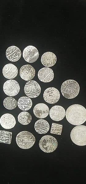 Islamic old antique silver coins 4