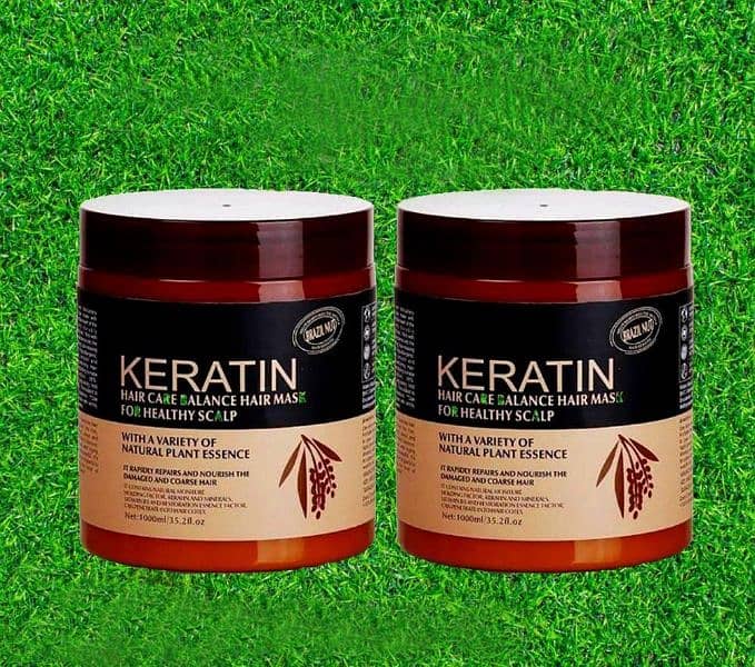 Keratin Pack of 2 Hair Treatment 1