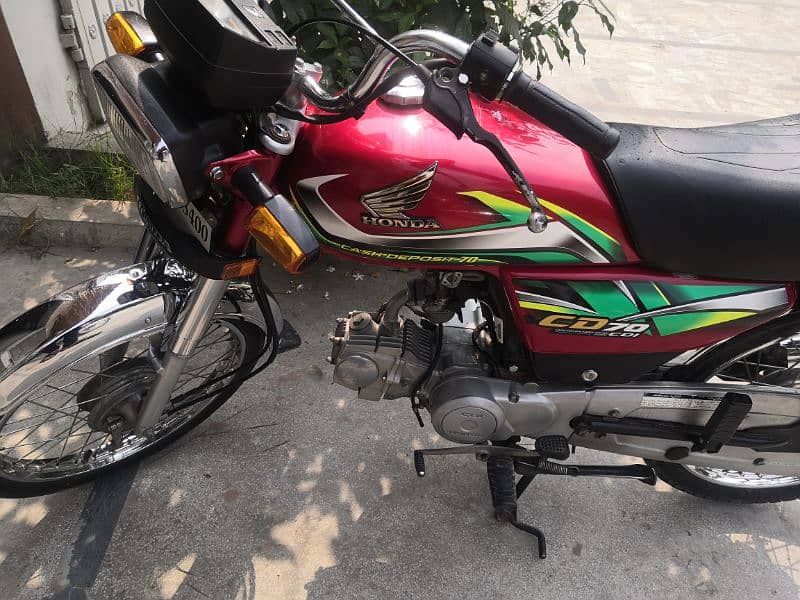 Honda cd 70 model 2023 golden number 7