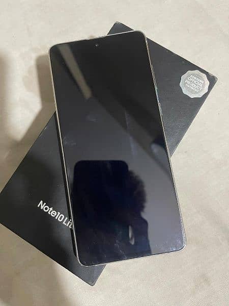 Samsung Note 10 Lite-Official Pta-With box 2