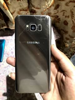 Samsung S8 plus edge PTA approved ha Mobile painal Damage ha