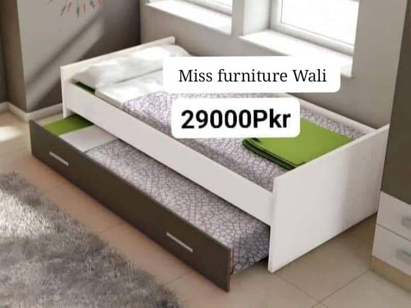 Single bed with drawer bed 1