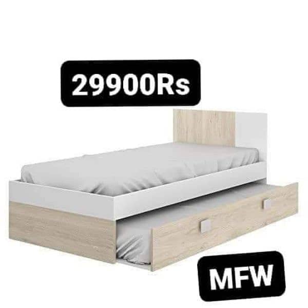 Single bed with drawer bed 3