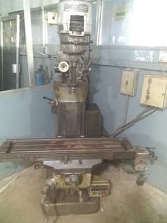 bridgeport milling machine with inverter imported ! like new