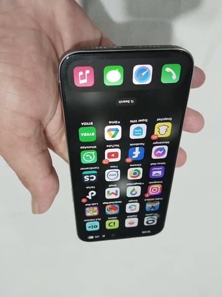 iphone 15 pro max 256gb physical & Esim PTA approved Natural  tatanium 8