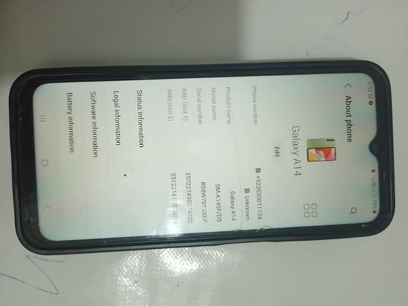 samsung glaxy A14 (8/128Gb) 3