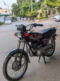 Honda cg 125 exchange possible with others bike