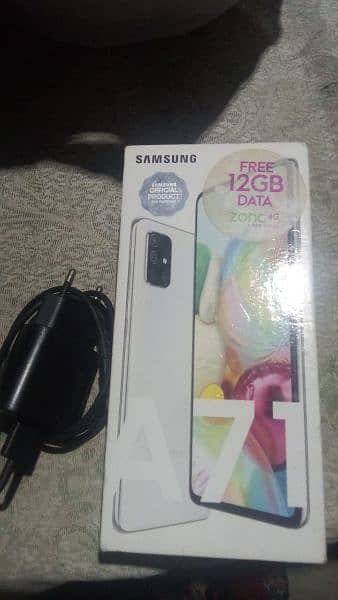 samsung A71 8GB 128GB full lash original mobile 1